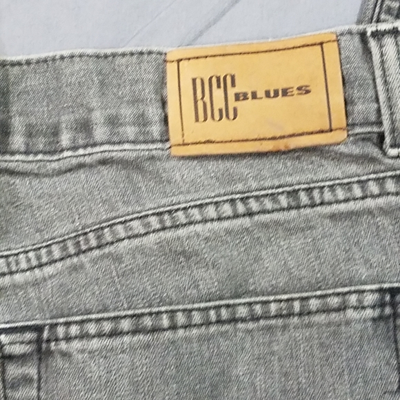 BCC Blues jeans relax fit faded black 34x30 distressed - Picture 15 of 16